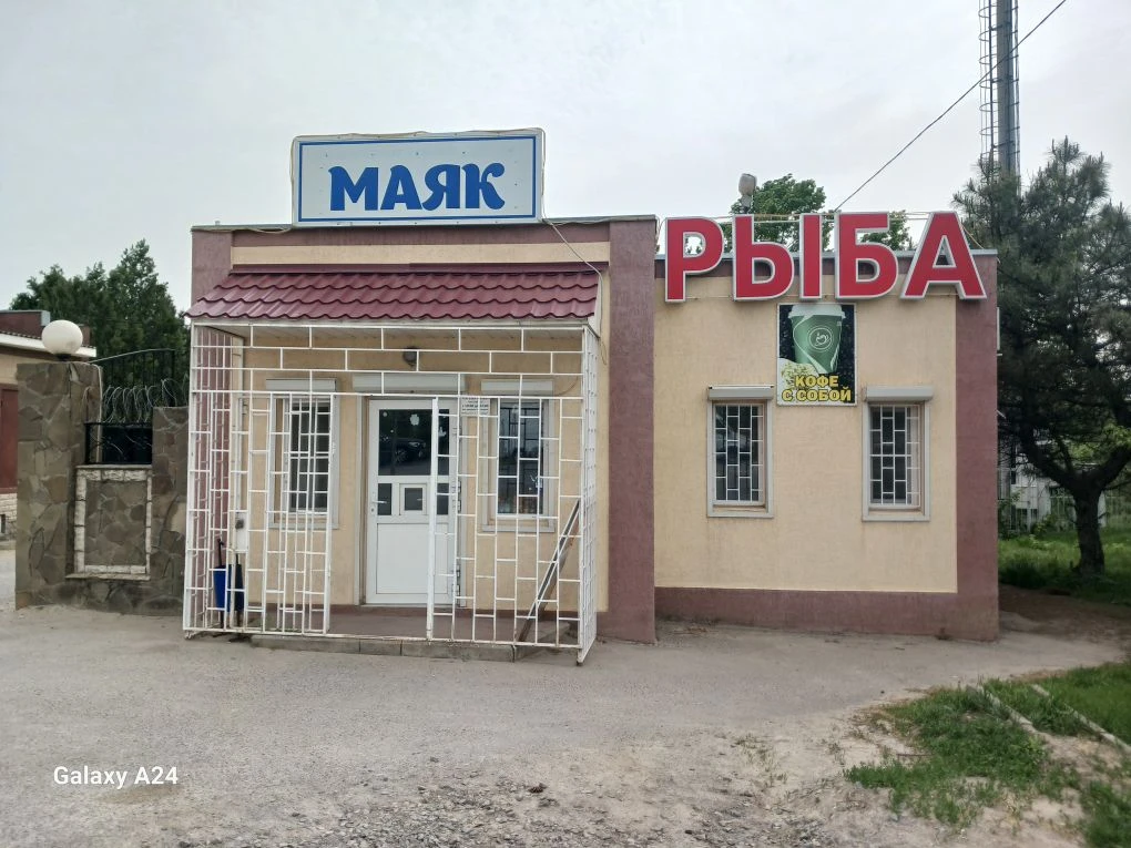 Фасад магазина Маяк, Пролетарск, ул. Московская 2